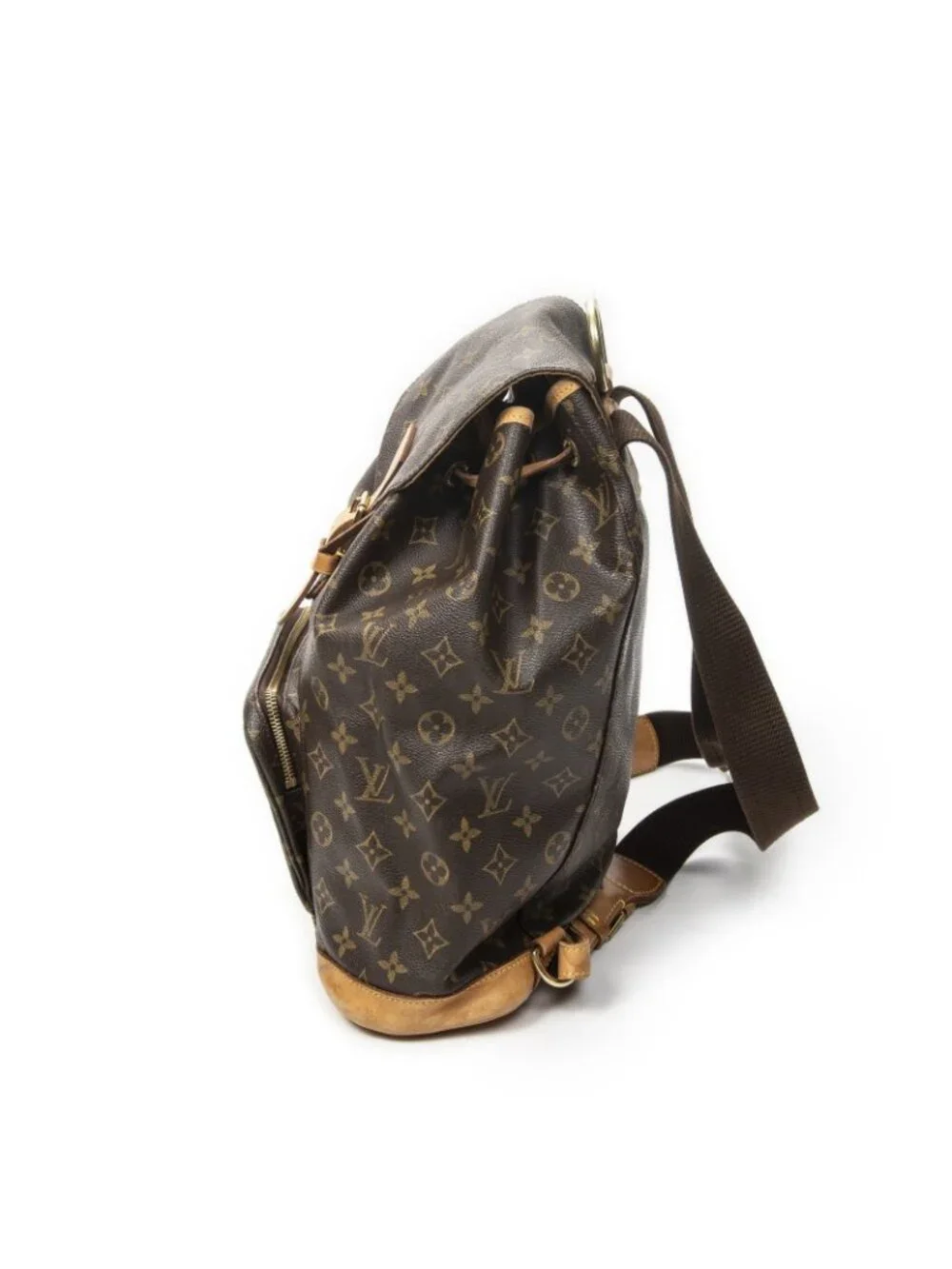 Louis Vuitton Montsouris Brown Monogram Canvas Backpack